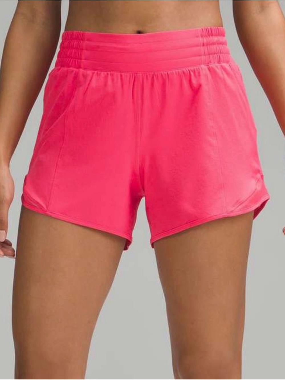 Pink hotty hot shorts! Size 4 High rise 4in!